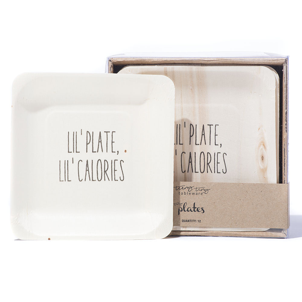 Tiny Plates - Lil' Plate, Lil' Calories